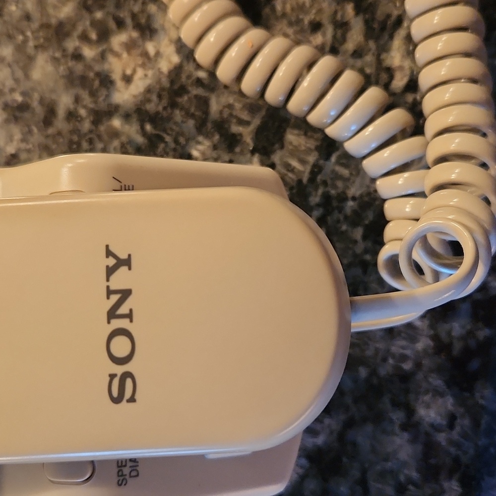 Sony Beige Corded Telephone